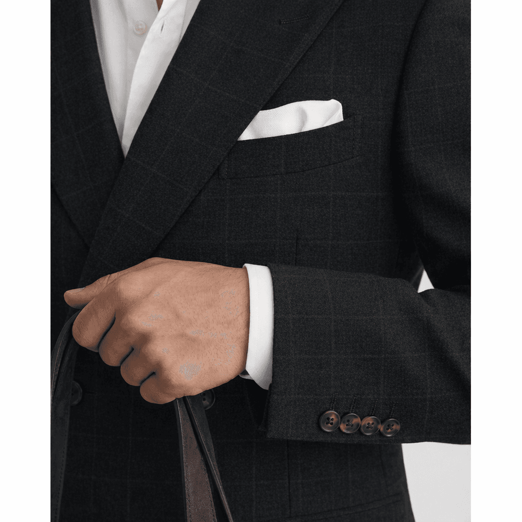 Double Breasted Off Duty Suit