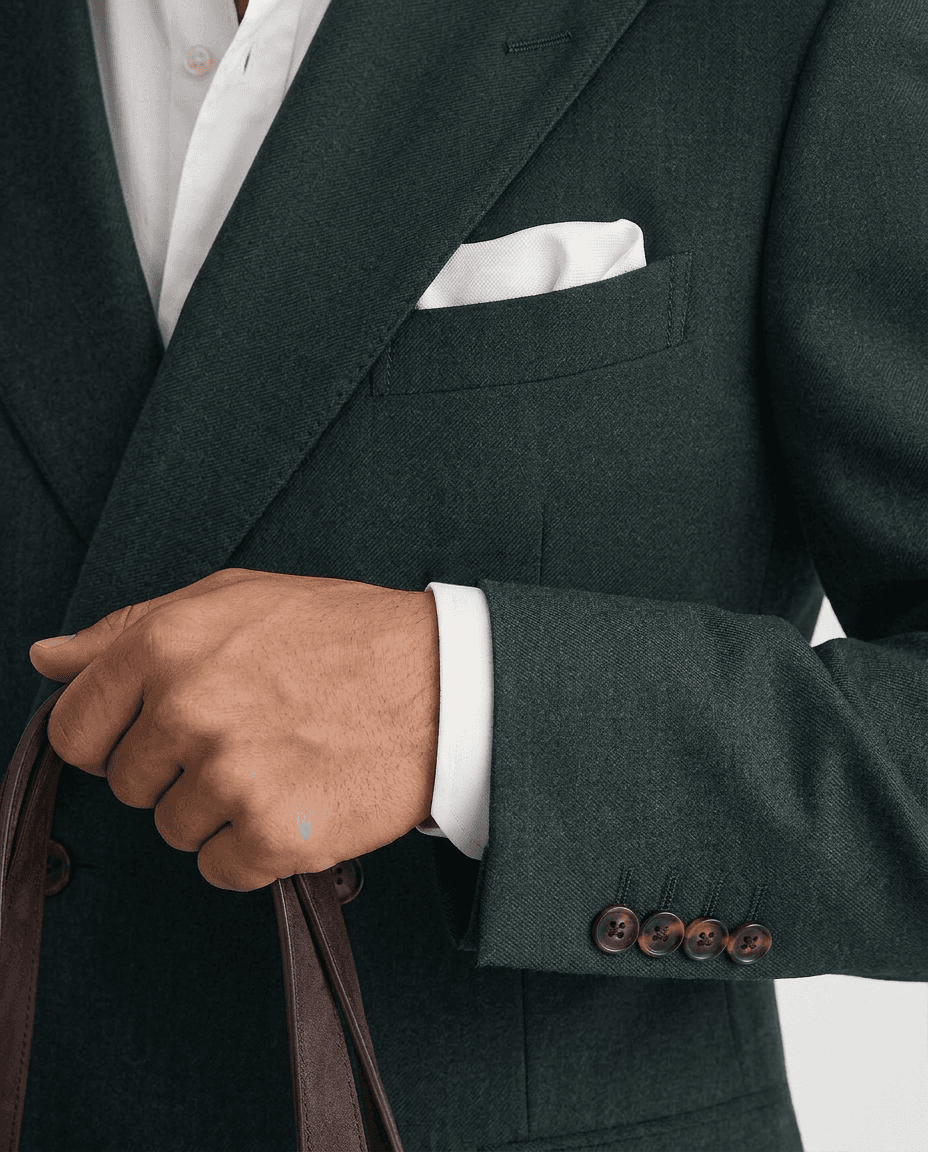 Double Breasted Off Duty Suit